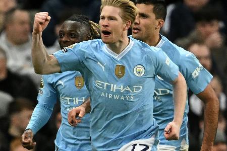 De Bruyne kehrt furios zurück - City jetzt De Bruyne kehrt furios zurück - City jetzt