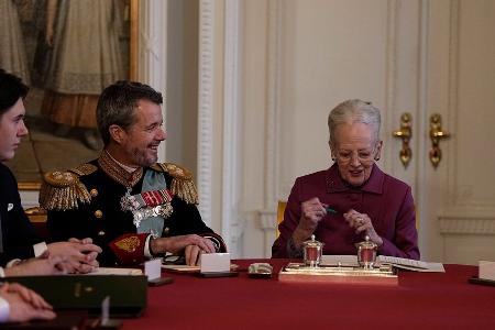 Es ist offiziell! Frederik ist der neue dänische König Es ist offiziell! Frederik ist der neue dänische König