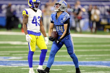 NFL: St. Brown mit Detroit im Play-off-Viertelfinale NFL: St. Brown mit Detroit im Play-off-Viertelfinale
