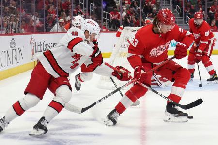 NHL: Seider mit Detroit auf Play-off-Kurs NHL: Seider mit Detroit auf Play-off-Kurs