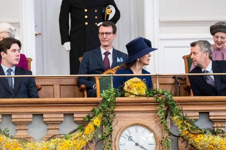 Im Parlament: Christian absolviert ersten Termin als Kronprinz Im Parlament: Christian absolviert ersten Termin als Kronprinz