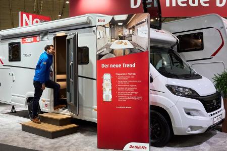 Messe, Trend, Außenaufnahme, Wohnmobil