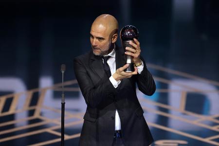 FIFA-Wahl: Guardiola und Wiegman ausgezeichnet FIFA-Wahl: Guardiola und Wiegman ausgezeichnet