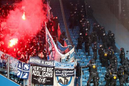 27.800 Euro Geldstrafe für Hertha BSC 27.800 Euro Geldstrafe für Hertha BSC