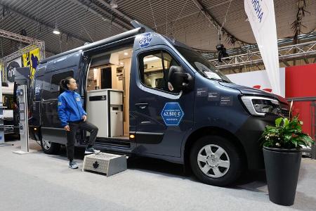 Campingbus, CMT, Messe, Außenaufnahme