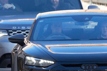 Prinz William besucht Ehefrau Kate erneut in der Klinik Prinz William besucht Ehefrau Kate erneut in der Klinik