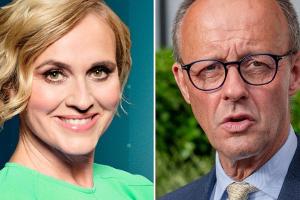 Start von Caren Miosga: CDU-Chef Friedrich Merz kommt zur Premiere