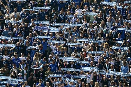 Hertha: Trauermarsch für Bernstein vor Düsseldorf-Spiel Hertha: Trauermarsch für Bernstein vor Düsseldorf-Spiel