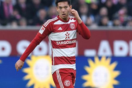 Wichtiger Vorlagengeber fehlt Fortuna Düsseldorf vorerst Wichtiger Vorlagengeber fehlt Fortuna Düsseldorf vorerst