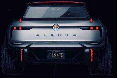 Fisker Alaska Teaser Pickup