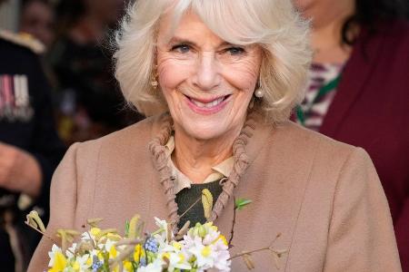 Königin Camilla versichert: König Charles III. geht es Königin Camilla versichert: König Charles III. geht es