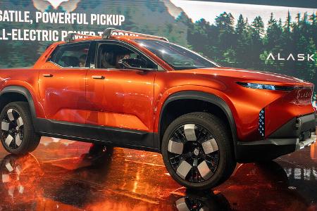 Fisker Alaska Elektro-Pick-up beim Product Vision Day Fisker Alaska Elektro-Pick-up beim Product Vision Day