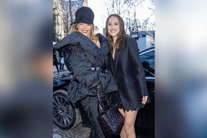 Großer Fan: Rihanna trifft "Hot Bitch" Natalie Portman in Paris
