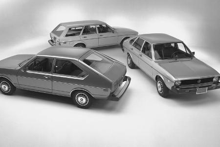 VW Passat-Modelle Baujahr 1977 (VW Dasher), Limousine, Kombilimousine, Kombi