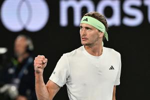Herausragend gegen Alcaraz: Zverev im Halbfinale