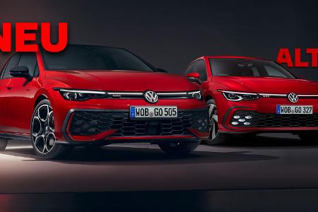 Golf 8 Facelift Vergleich Alt Neu 2024