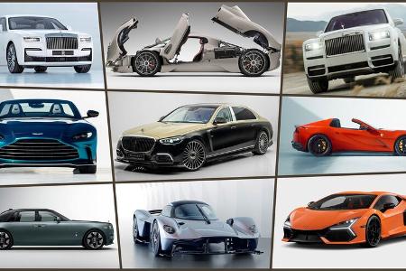 Autos mit Zwölfzylinder