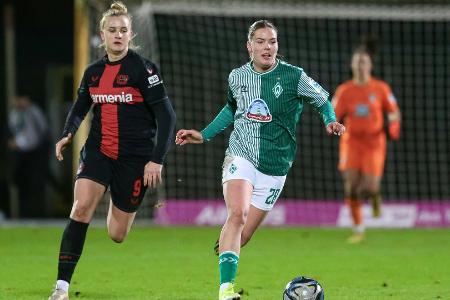 Frauen-Bundesliga: Werder gewinnt Jahresauftakt Frauen-Bundesliga: Werder gewinnt Jahresauftakt