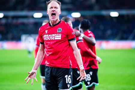 Hannover beendet dank Nielsens Doppelpack Durststrecke Hannover beendet dank Nielsens Doppelpack Durststrecke