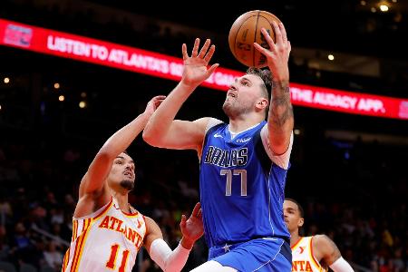 73 Punkte: Doncic schreibt gegen Atlanta Geschichte 73 Punkte: Doncic schreibt gegen Atlanta Geschichte