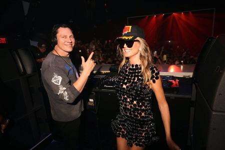Heidi Klum feiert Release-Party mit DJ Tiësto und Karolína Kurková Heidi Klum feiert Release-Party mit DJ Tiësto und Karolína Kurková