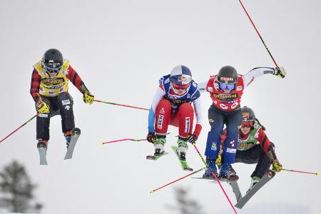 Skicross: Nur Holzmann überzeugt Skicross: Nur Holzmann überzeugt