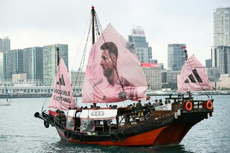 Angeschlagener Messi kann in Hongkong spielen Angeschlagener Messi kann in Hongkong spielen