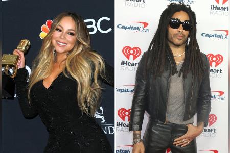 Vor dem Ruhm: Lenny Kravitz und Mariah Carey kennen sich aus einer Bar Vor dem Ruhm: Lenny Kravitz und Mariah Carey kennen sich aus einer Bar