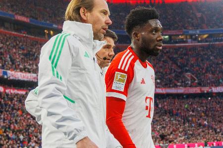 Innenbandzerrung: Bayern vorerst ohne Davies Innenbandzerrung: Bayern vorerst ohne Davies