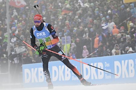 Mixed Staffel der Biathleten ohne Doll Mixed Staffel der Biathleten ohne Doll