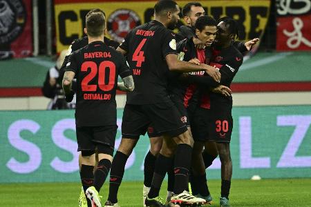 Titel-Traum lebt: Bayer schlägt Stuttgart im Pokal-Kracher Titel-Traum lebt: Bayer schlägt Stuttgart im Pokal-Kracher