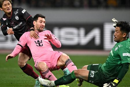Messi-Kurzarbeit bei nächster Promo-Pleite für Miami Messi-Kurzarbeit bei nächster Promo-Pleite für Miami