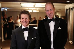 William bedankt sich für Anteilnahme und trifft Mega-Star Tom Cruise