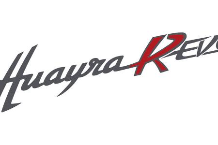 Pagani Huayra R Evo Logo Schriftzug Emblem