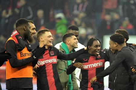 Bayer auf Rekordjagd: Noch nie blieb ein Meister unbesiegt Bayer auf Rekordjagd: Noch nie blieb ein Meister unbesiegt