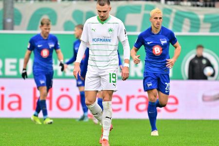 Fürth patzt gegen Hertha BSC Fürth patzt gegen Hertha BSC