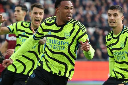 Ausrufezeichen im Titelrennen: Arsenal fertigt West Ham ab