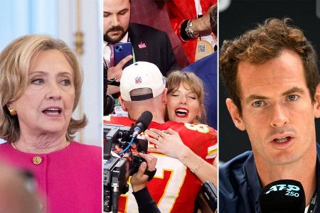 Super Bowl: Andy Murray und Hillary Clinton gratulieren Taylor Swift