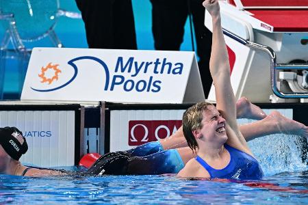 Köhler gewinnt WM-Gold über 100 m Schmetterling Köhler gewinnt WM-Gold über 100 m Schmetterling