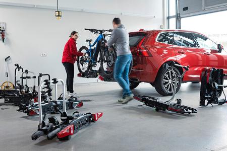 Fahrradträger-Test 2023, Montage