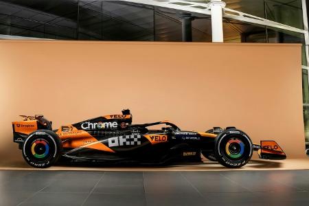 McLaren präsentiert neues Auto - und will mehr McLaren präsentiert neues Auto - und will mehr