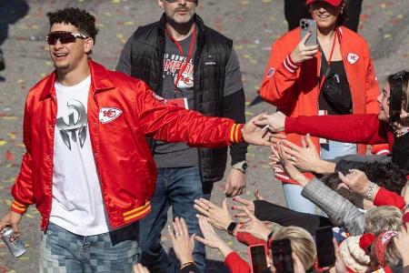 Nach Schüssen: Patrick Mahomes Nach Schüssen: Patrick Mahomes