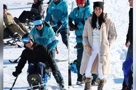 Harry und Meghan in Kanada: Die ersten Bilder von der Skipiste Harry und Meghan in Kanada: Die ersten Bilder von der Skipiste