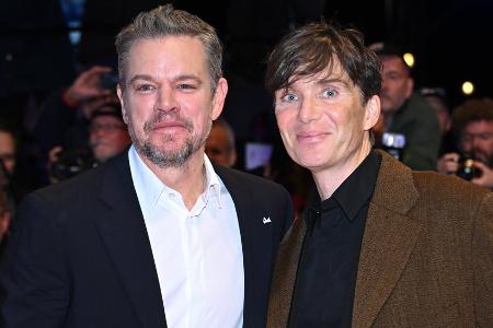 Matt Damon und Cillian Murphy glänzen bei der Eröffnung der Berlinale Matt Damon und Cillian Murphy glänzen bei der Eröffnung der Berlinale
