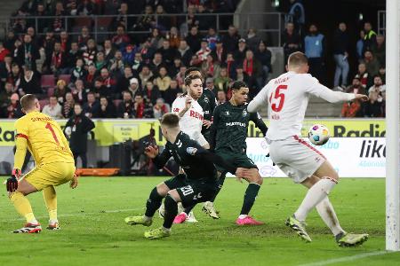 Dämpfer für den FC im Abstiegskampf gegen Werder Dämpfer für den FC im Abstiegskampf gegen Werder