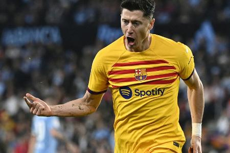 Doppelpack: Lewandowski sichert Barcelona den Sieg Doppelpack: Lewandowski sichert Barcelona den Sieg