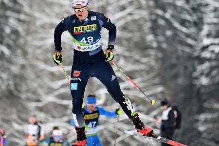 Skilanglauf: Carl auch über zehn Kilometer Fünfte Skilanglauf: Carl auch über zehn Kilometer Fünfte