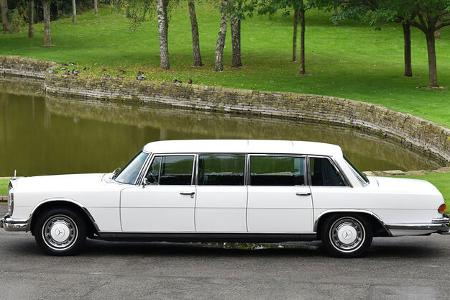 Mercedes 600 Pullman Rechtslenker (1970) 001580 von John Lennon