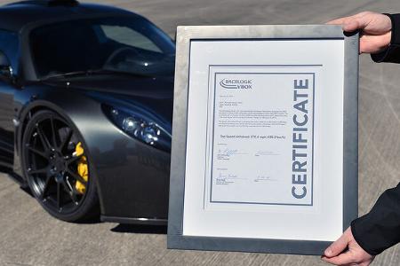 03/2014 Hennessey Venom GT Rekordfahrt