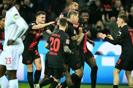 Inklusive Rekord: Leverkusen schlägt zähe Mainzer Inklusive Rekord: Leverkusen schlägt zähe Mainzer